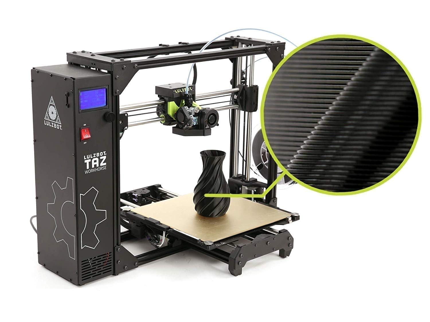 LulzBot TAZ Workhorse 3D Printer | 3D Printing Today - 3D Printing News ...